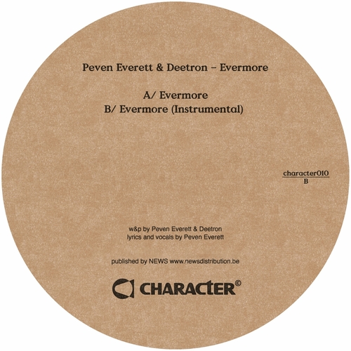 Peven Everett, Deetron - Evermore [CHARACTER010D]